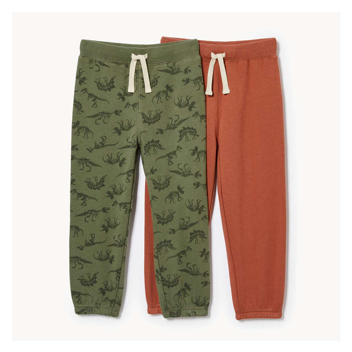 Toddler Boys' 2 Pack Fleece Jogger
